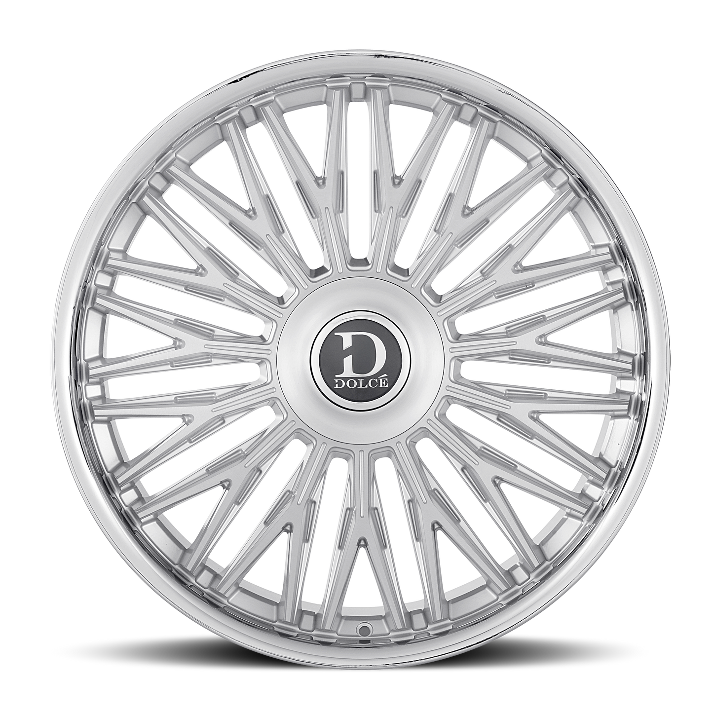 LUSSO - BRUSHED SILVER STAINLESS LIP