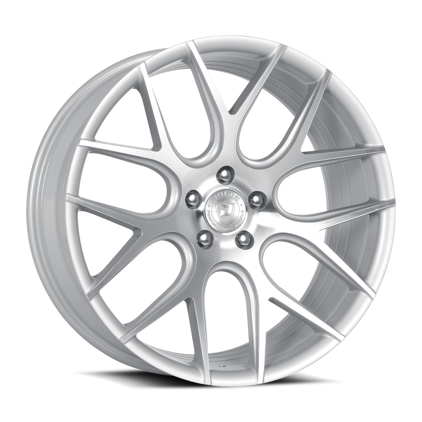 MONZA - GLOSS SILVER MACHINE FACE