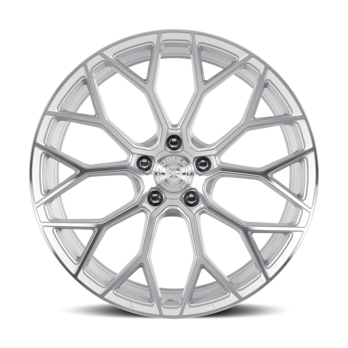 PISTA - GLOSS SILVER MACHINE FACE