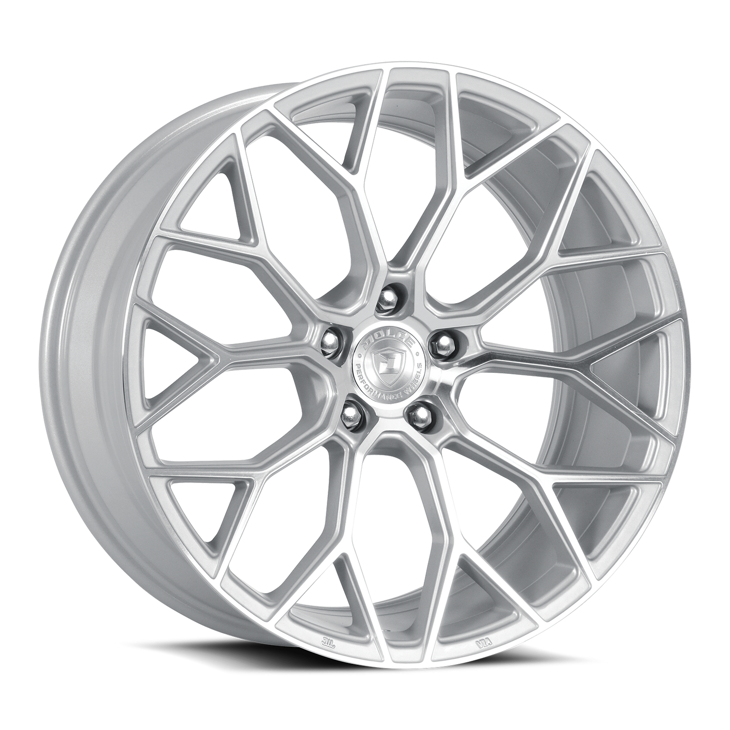 PISTA - GLOSS SILVER MACHINE FACE