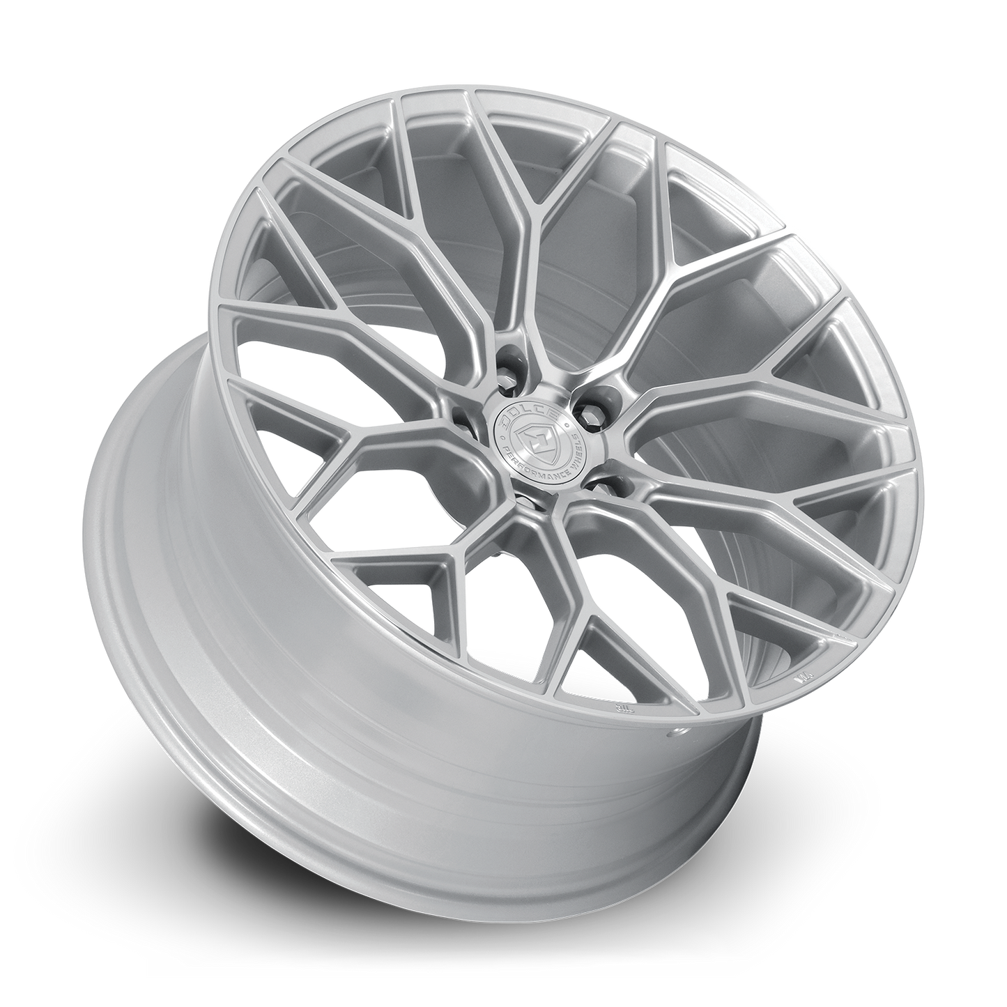 PISTA - GLOSS SILVER MACHINE FACE