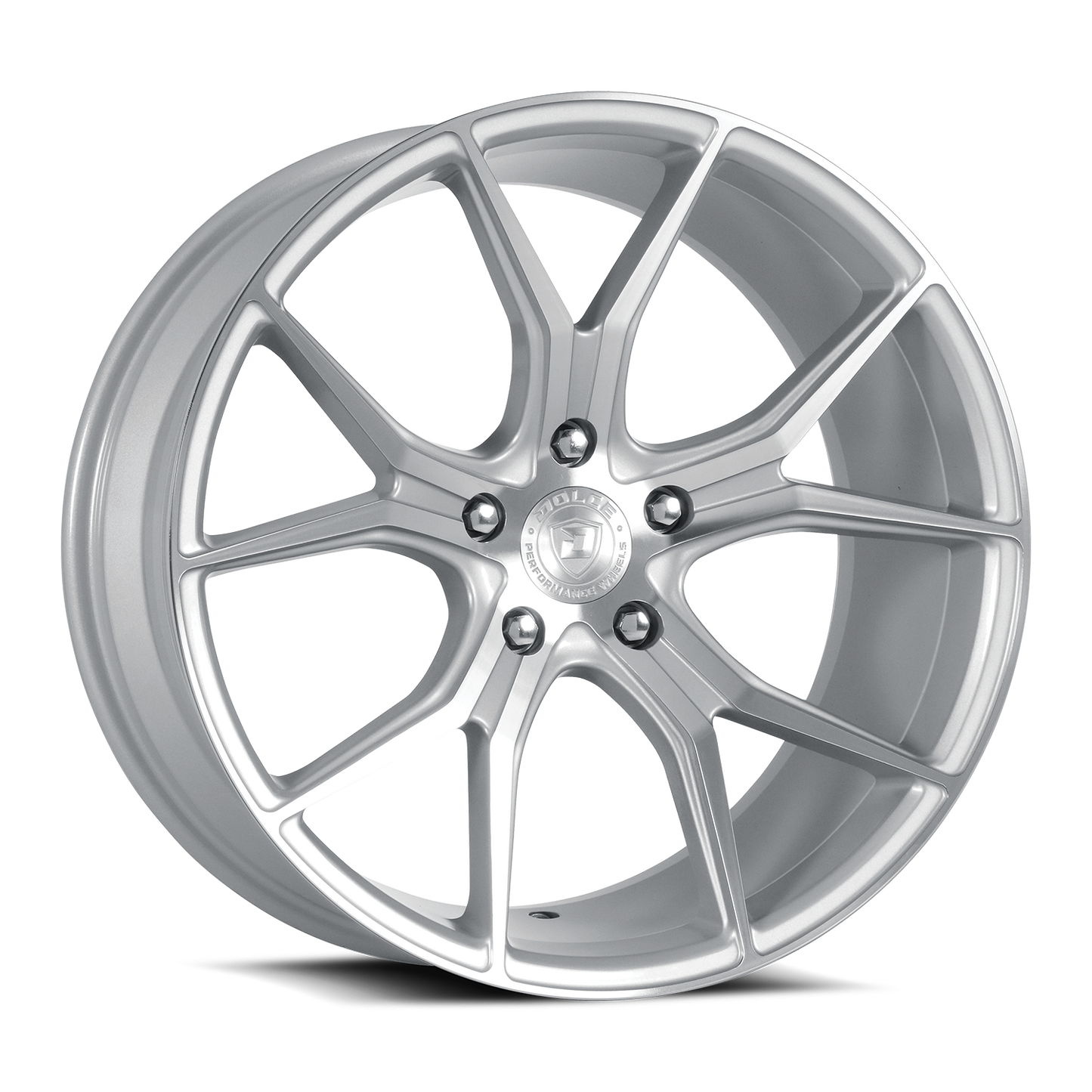 ELEMENT - GLOSS SILVER MACHINE FACE – Dolcewheels