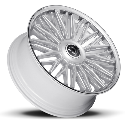 LUSSO - BRUSHED SILVER STAINLESS LIP