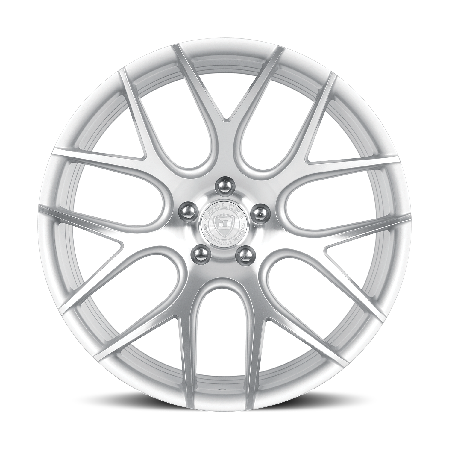 MONZA - GLOSS SILVER MACHINE FACE – Dolcewheels